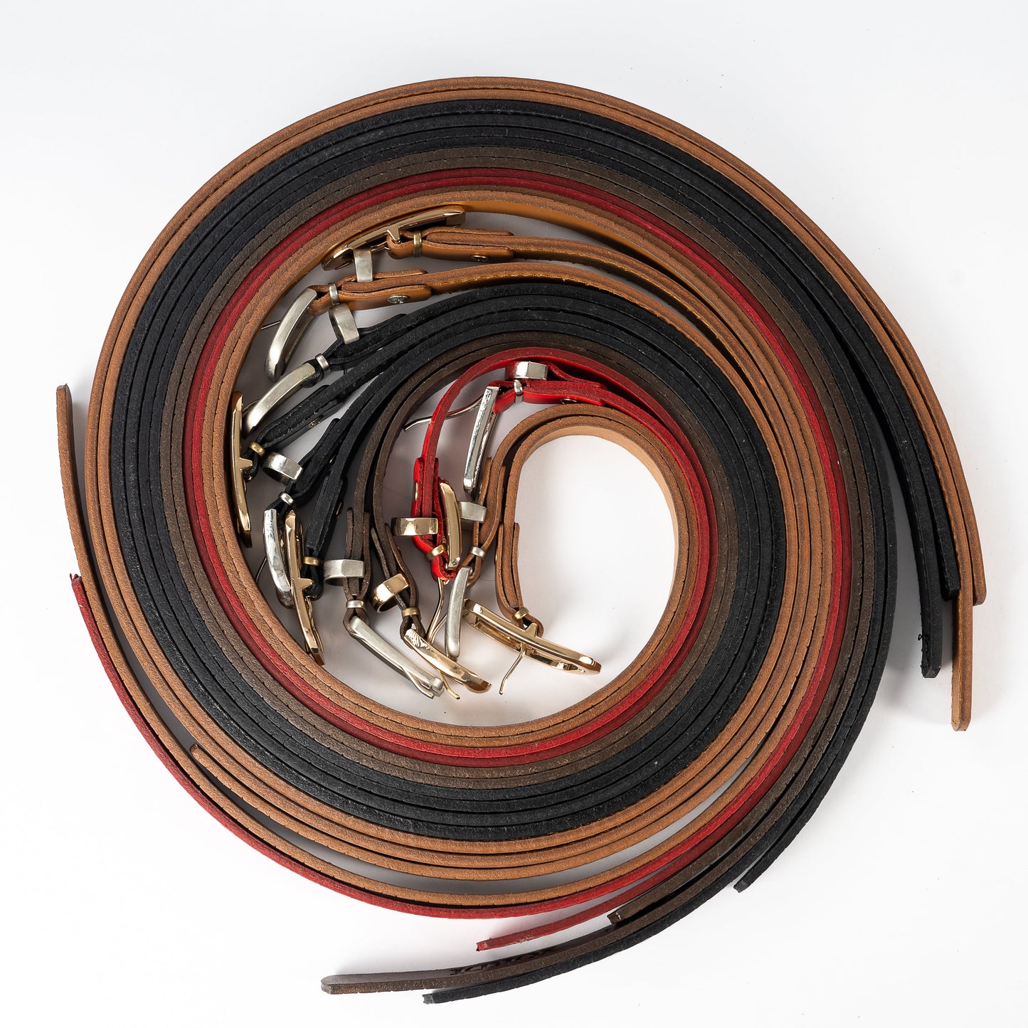 CINTURÓN DE DAMA UNIFAZ 20MM (CAMEL)