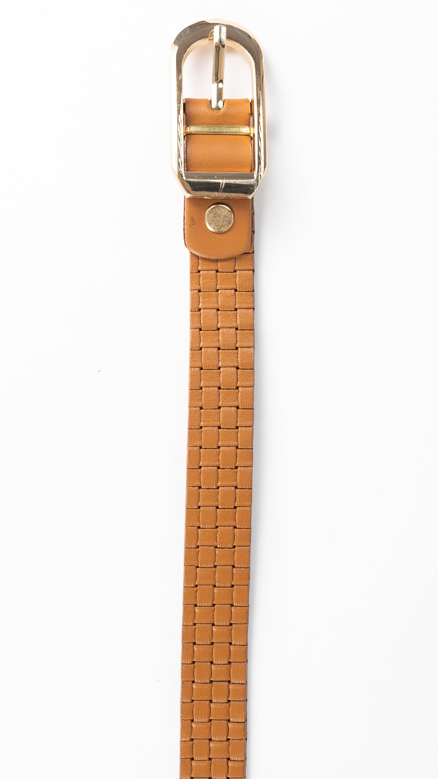 CINTURÓN DE DAMA UNIFAZ 20MM (CAMEL)