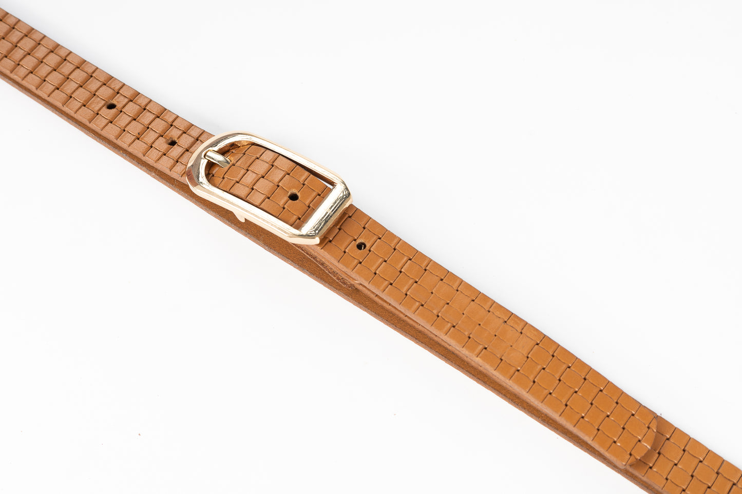 CINTURÓN DE DAMA UNIFAZ 20MM (CAMEL)