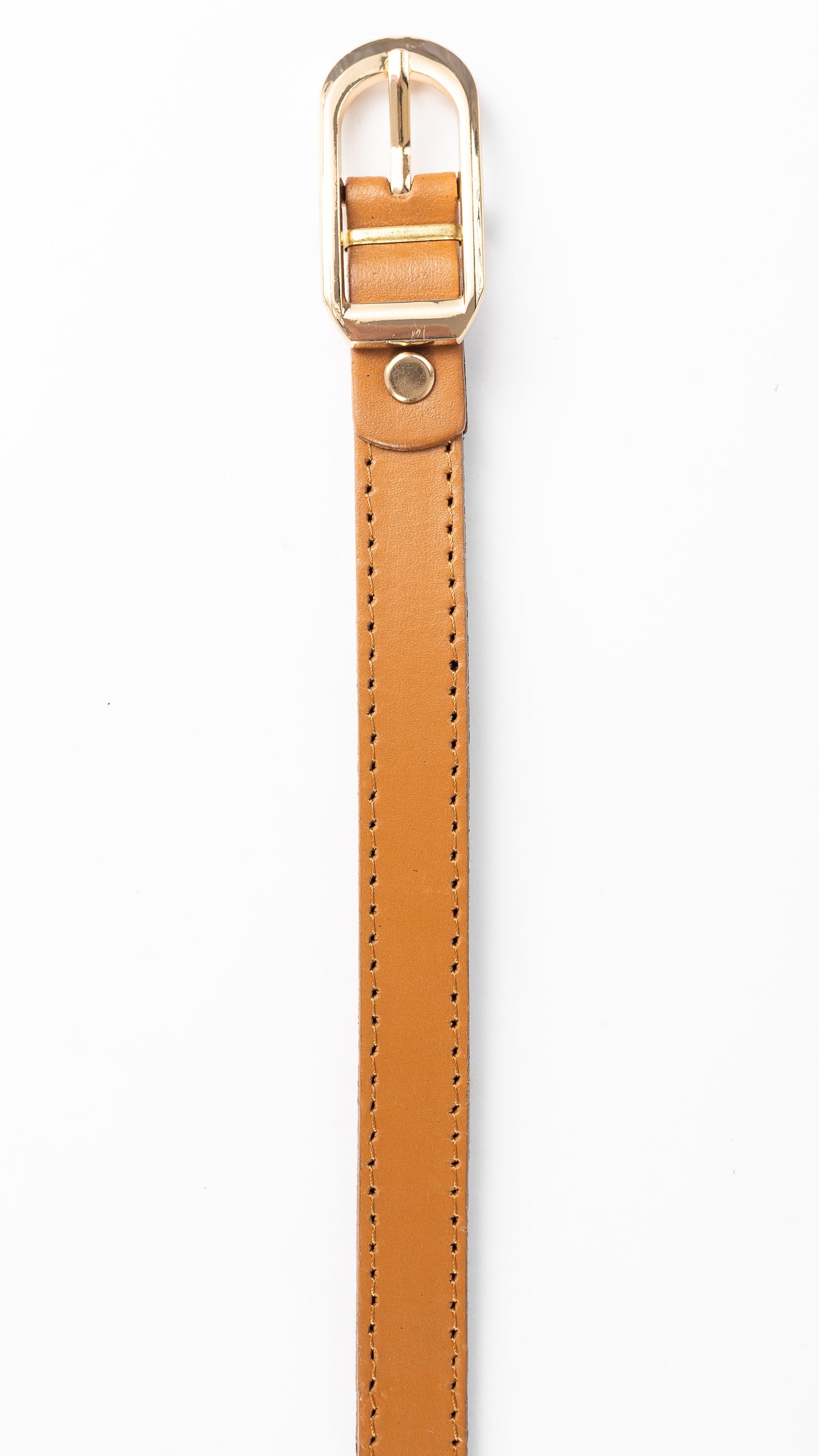CINTURÓN DE DAMA UNIFAZ 20MM (CAMEL)