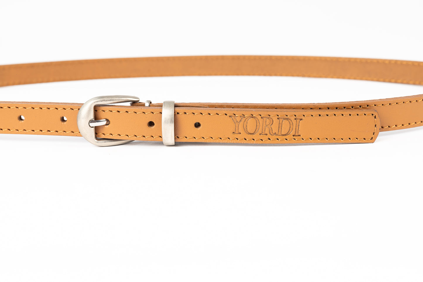 CINTURÓN DE DAMA UNIFAZ 20MM (CAMEL)
