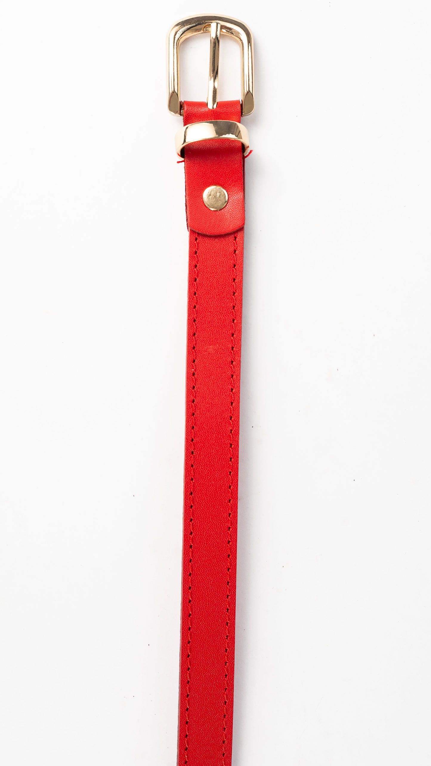 CINTURÓN DE DAMA UNIFAZ 20MM (ROJO)