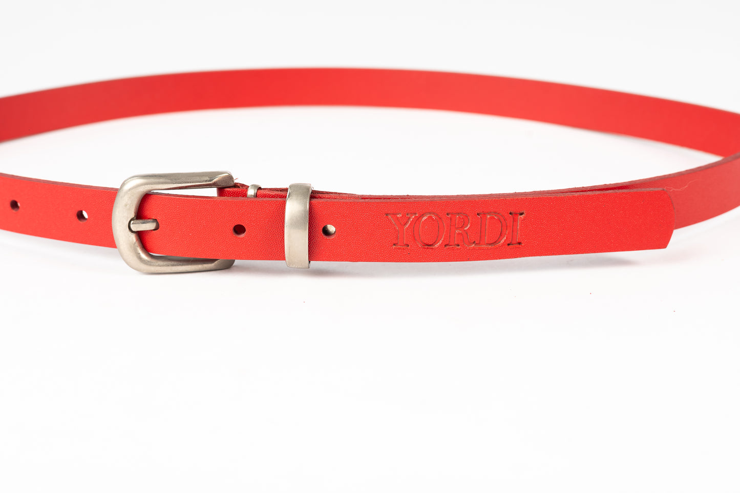 CINTURÓN DE DAMA UNIFAZ 20MM (ROJO)
