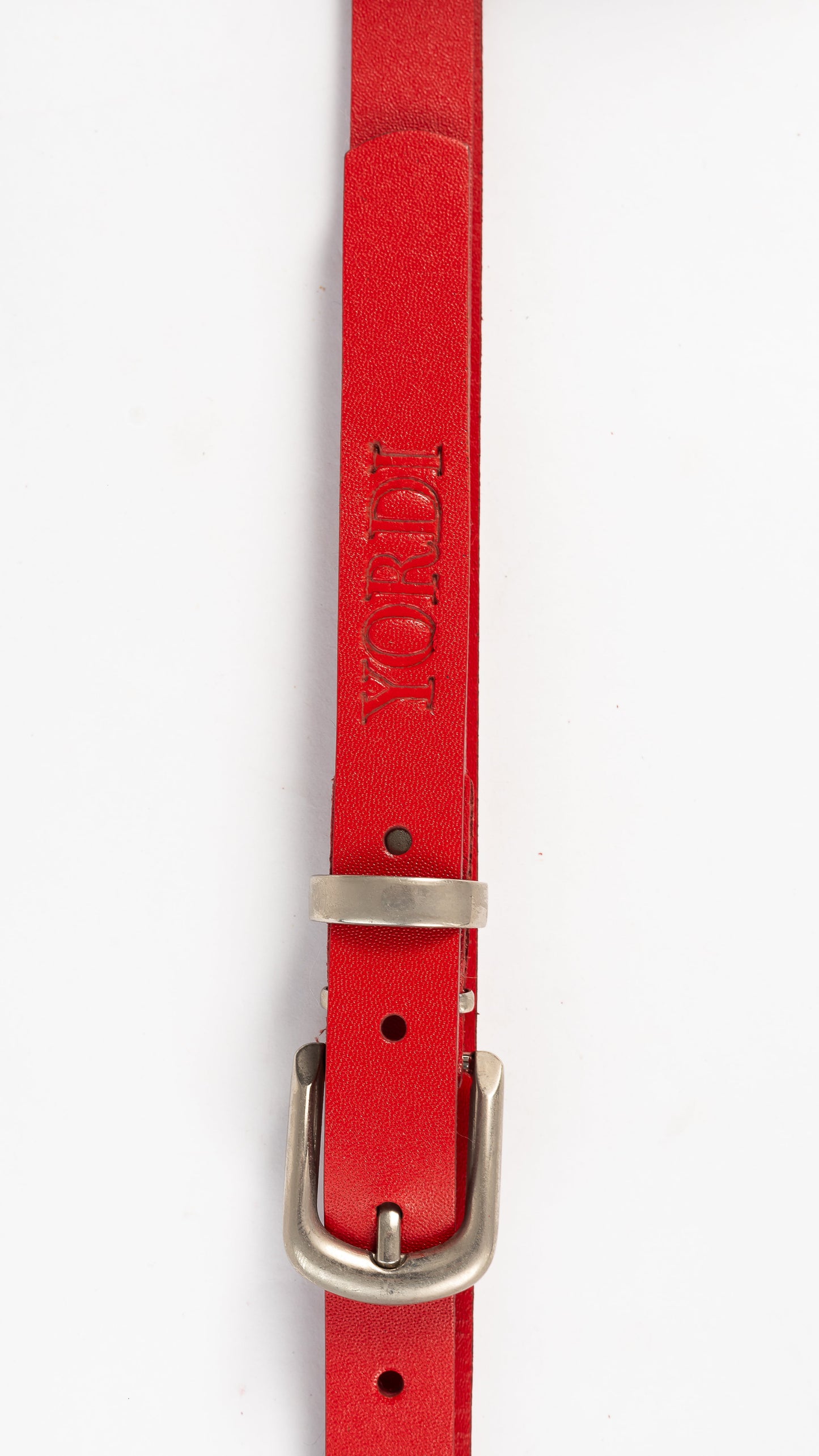 CINTURÓN DE DAMA UNIFAZ 20MM (ROJO)