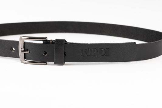 CINTURON UNIFAZ DE CABALLERO 27MM (NEGRO)