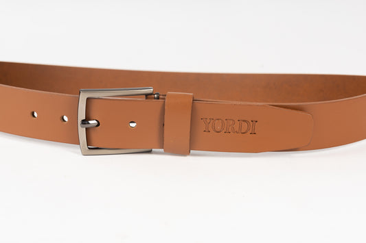 CINTURON UNIFAZ DE CABALLERO 35MM (CAMEL)