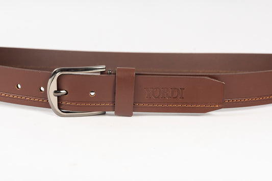 CINTURON UNIFAZ DE CABALLERO 35MM (COÑAC)