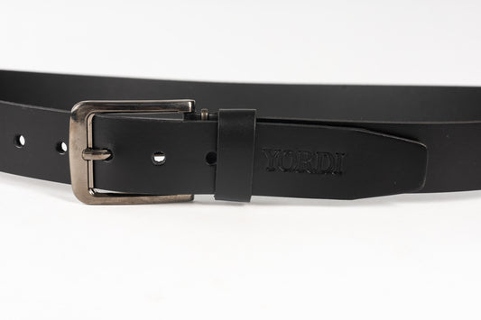 CINTURON UNIFAZ DE CABALLERO 35MM (NEGRO)