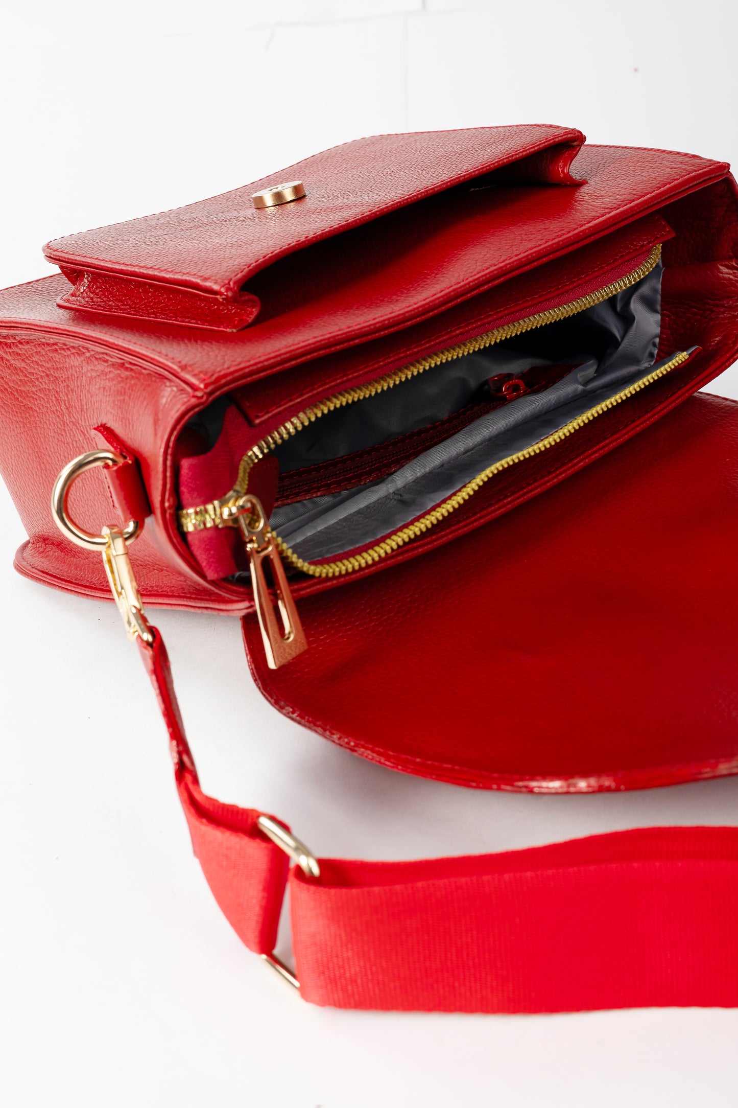 BANDOLERA NARA (ROJO)