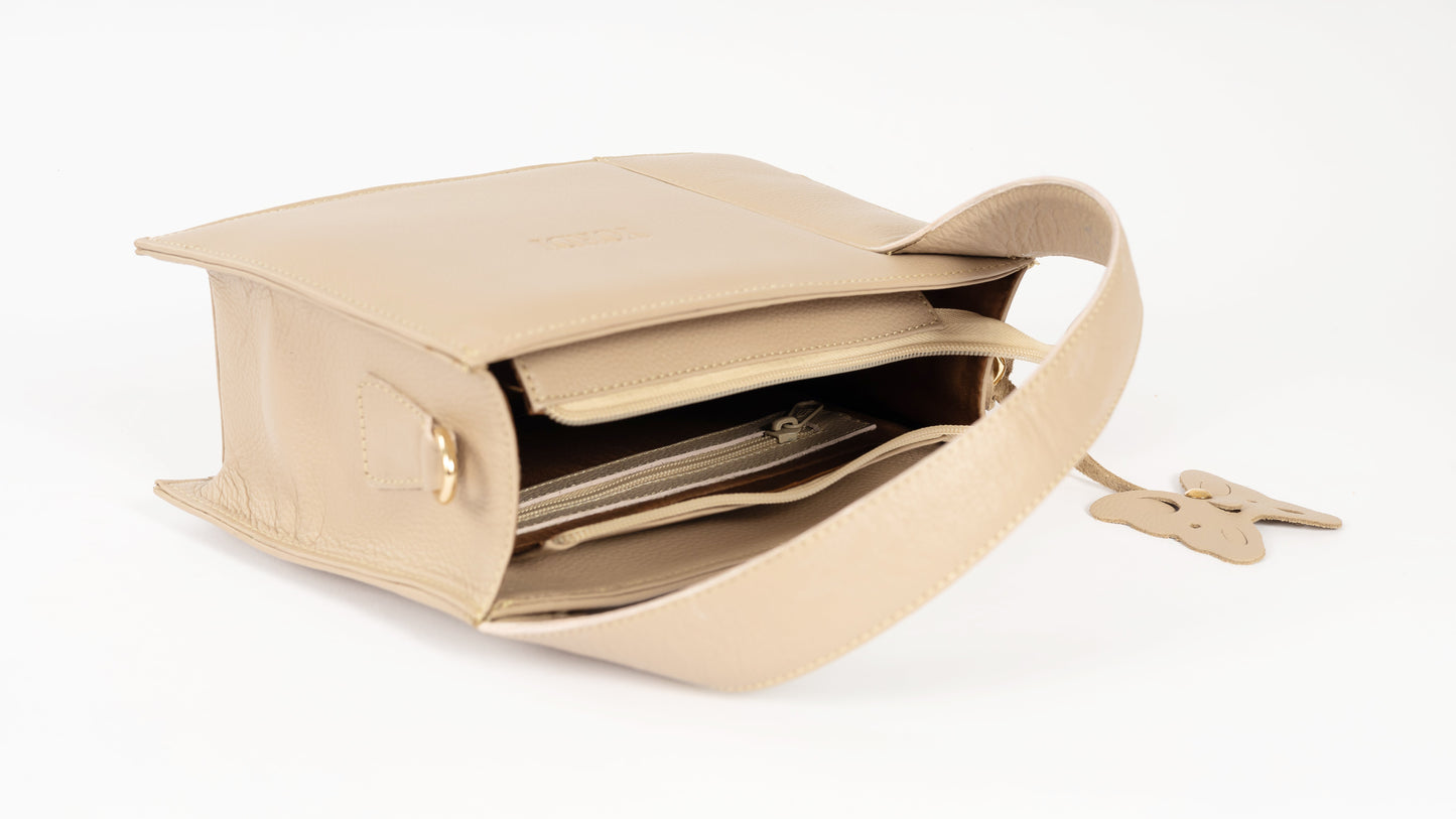 CARTERA CLEOPATRA (BEIGE)