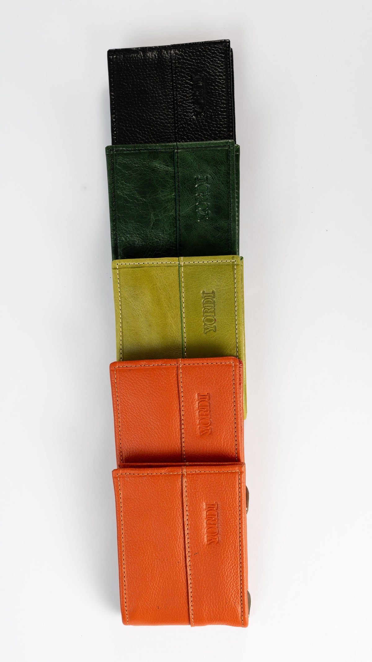 BILLETERA PORTA BILLETES (NARANJA/NEGRO)