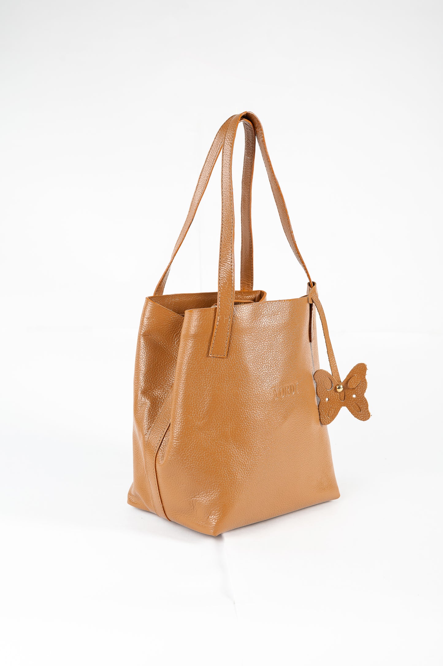 MINI TOTE BAG (CAMEL)