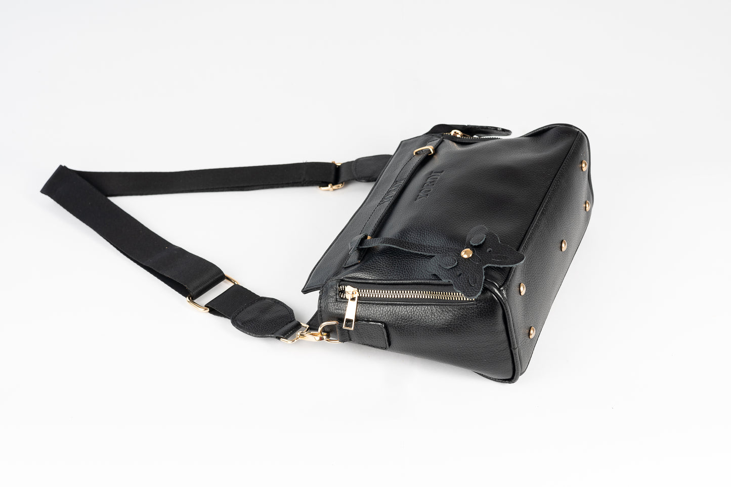 BANDOLERA RUBÍ (NEGRO)