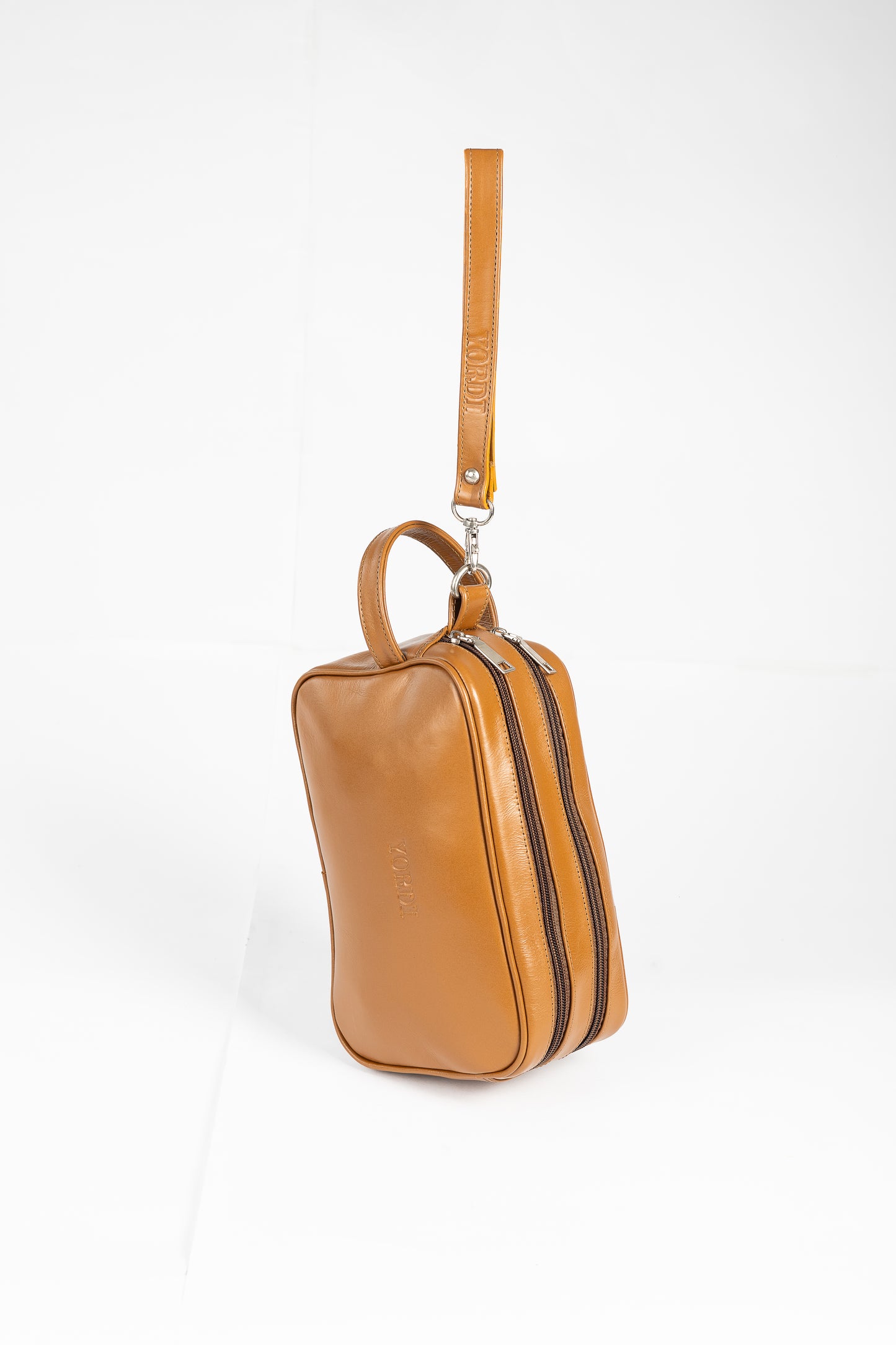BOLSO DE MANO (CAMEL)