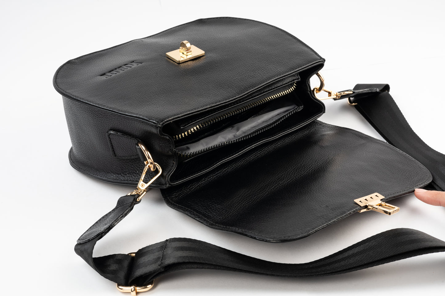 BANDOLERA SIENNA (NEGRA)