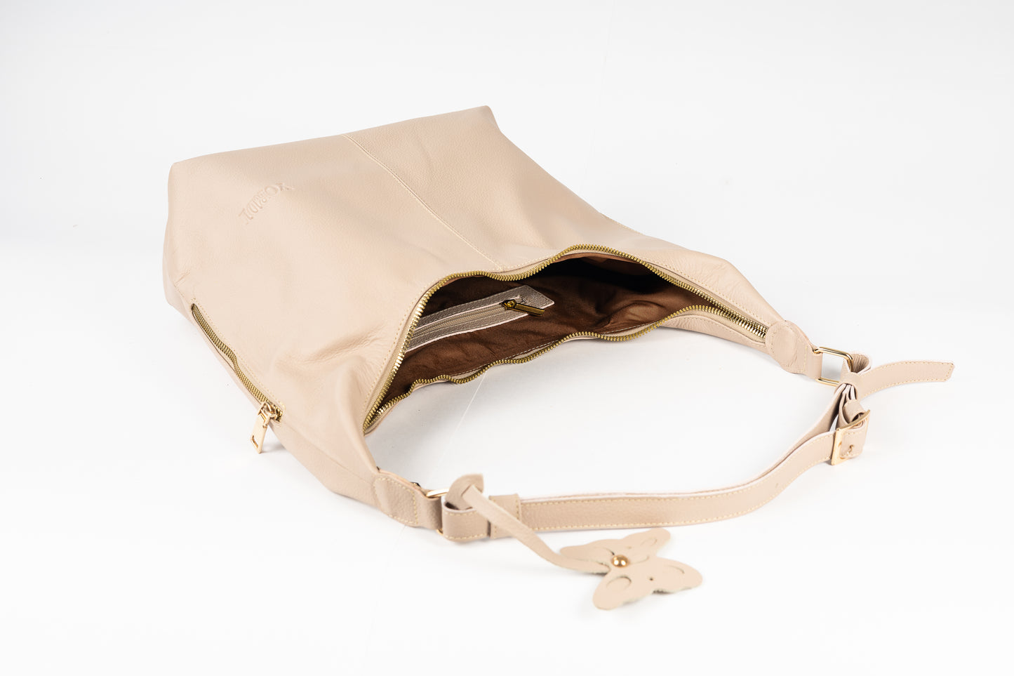 CARTERA HOBO (BEIGE)