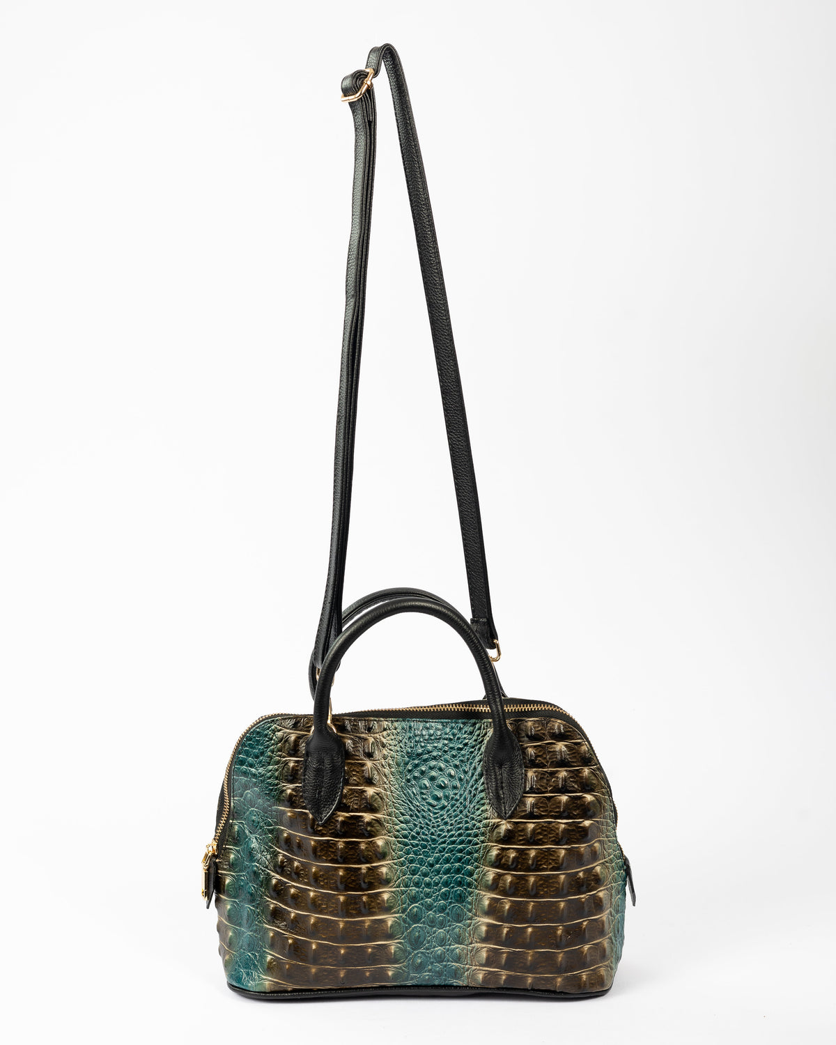 Cartera Paris | Cocodrilo Negro