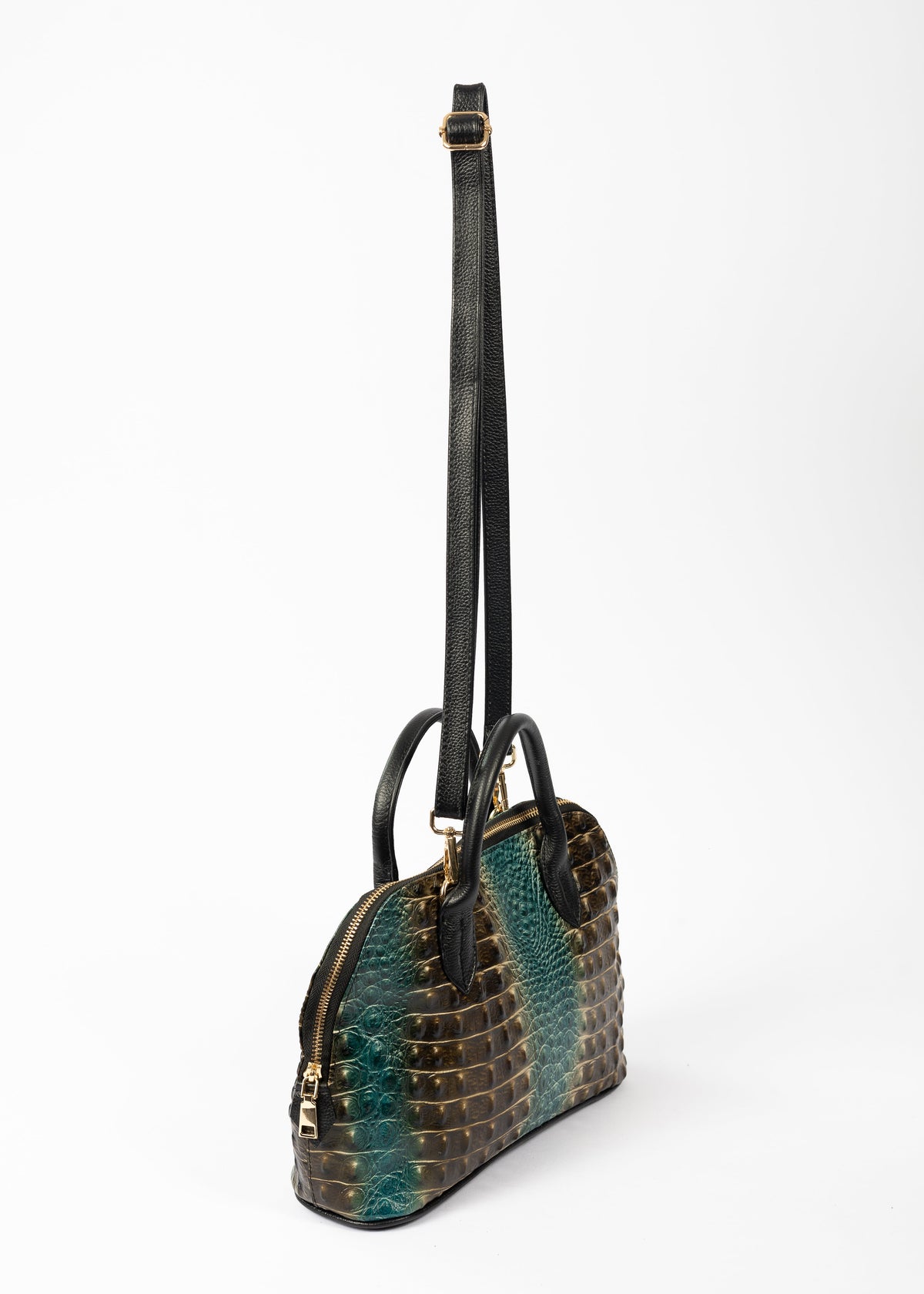 Cartera Paris | Cocodrilo Negro