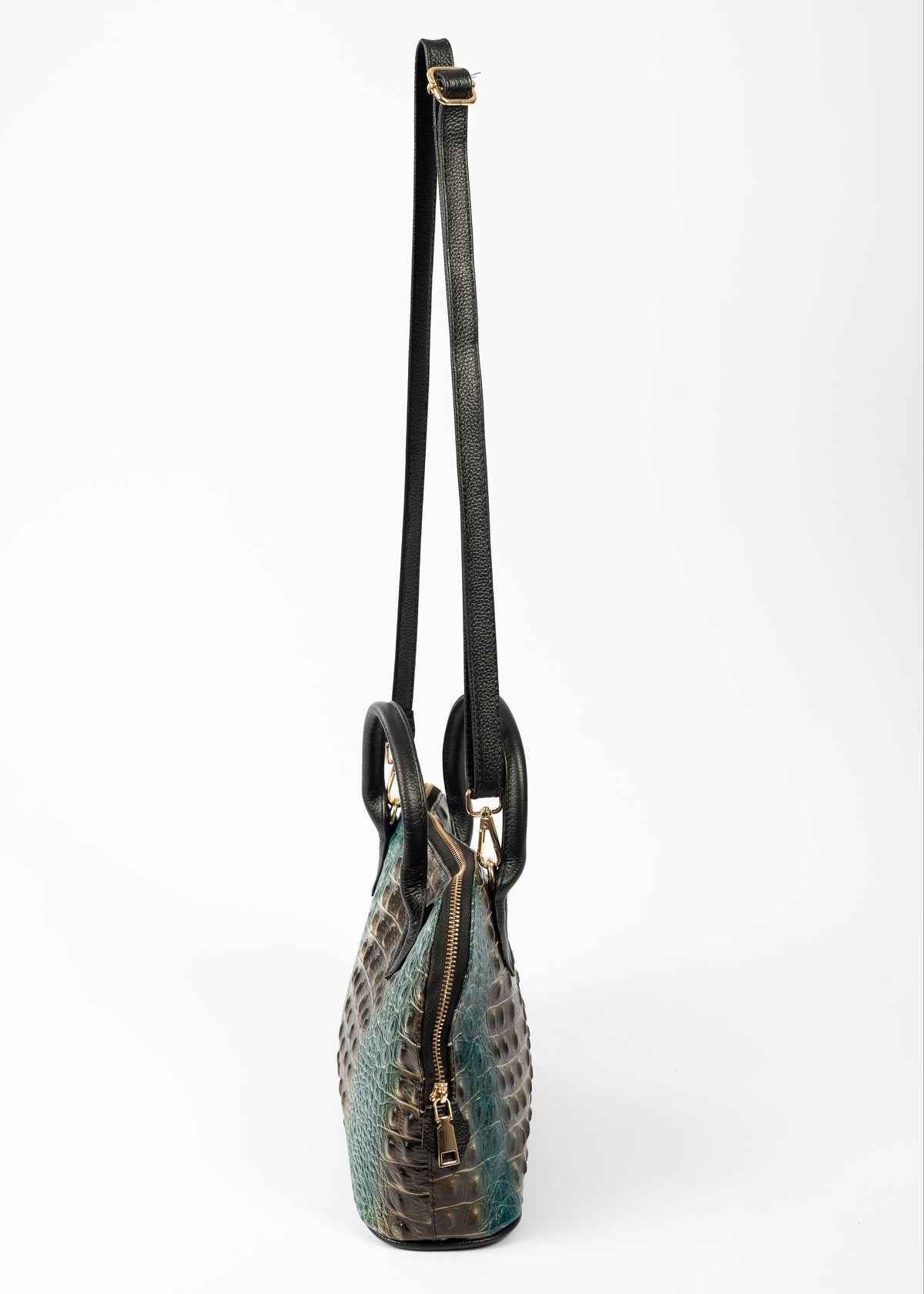 Cartera Paris | Cocodrilo Negro