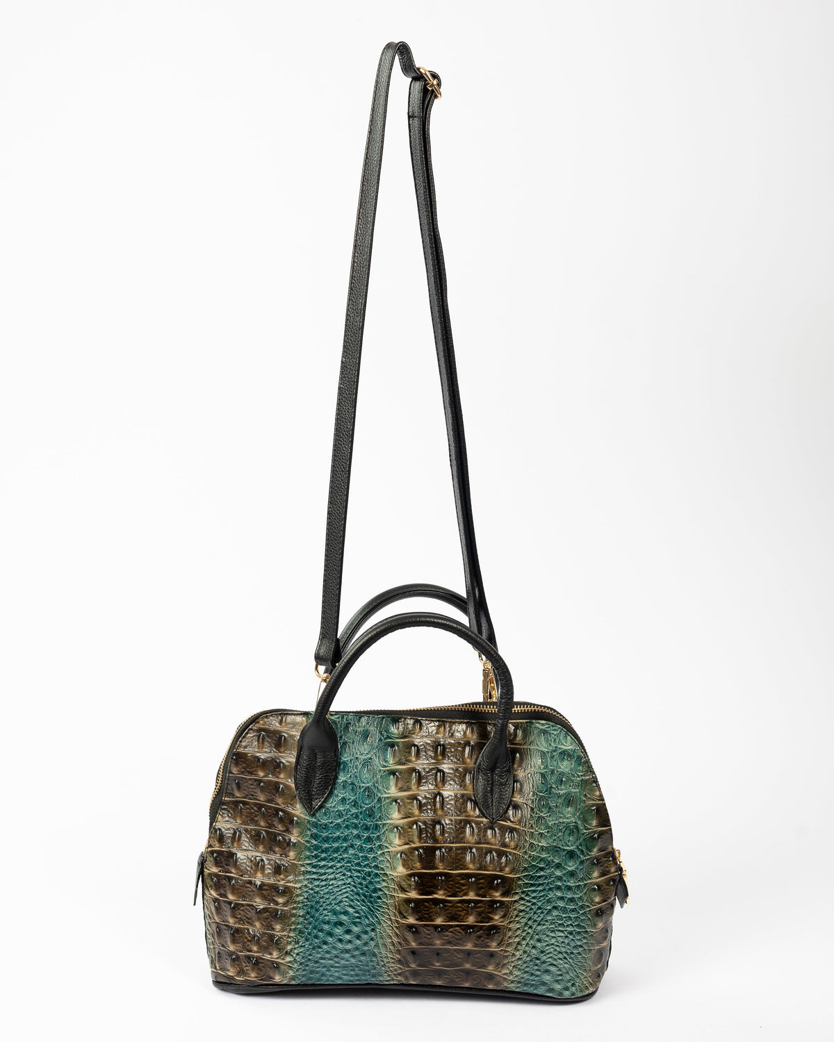 Cartera Paris | Cocodrilo Negro