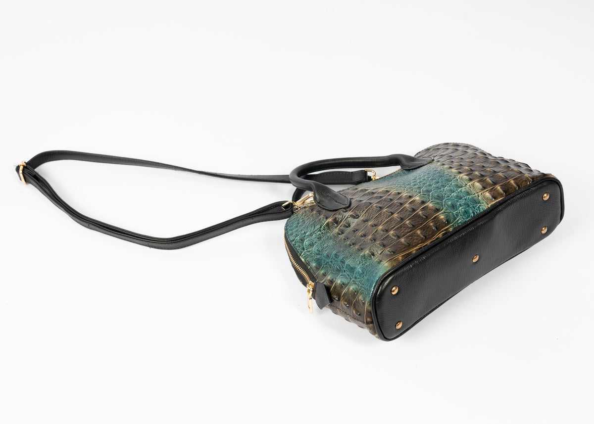 Cartera Paris | Cocodrilo Negro