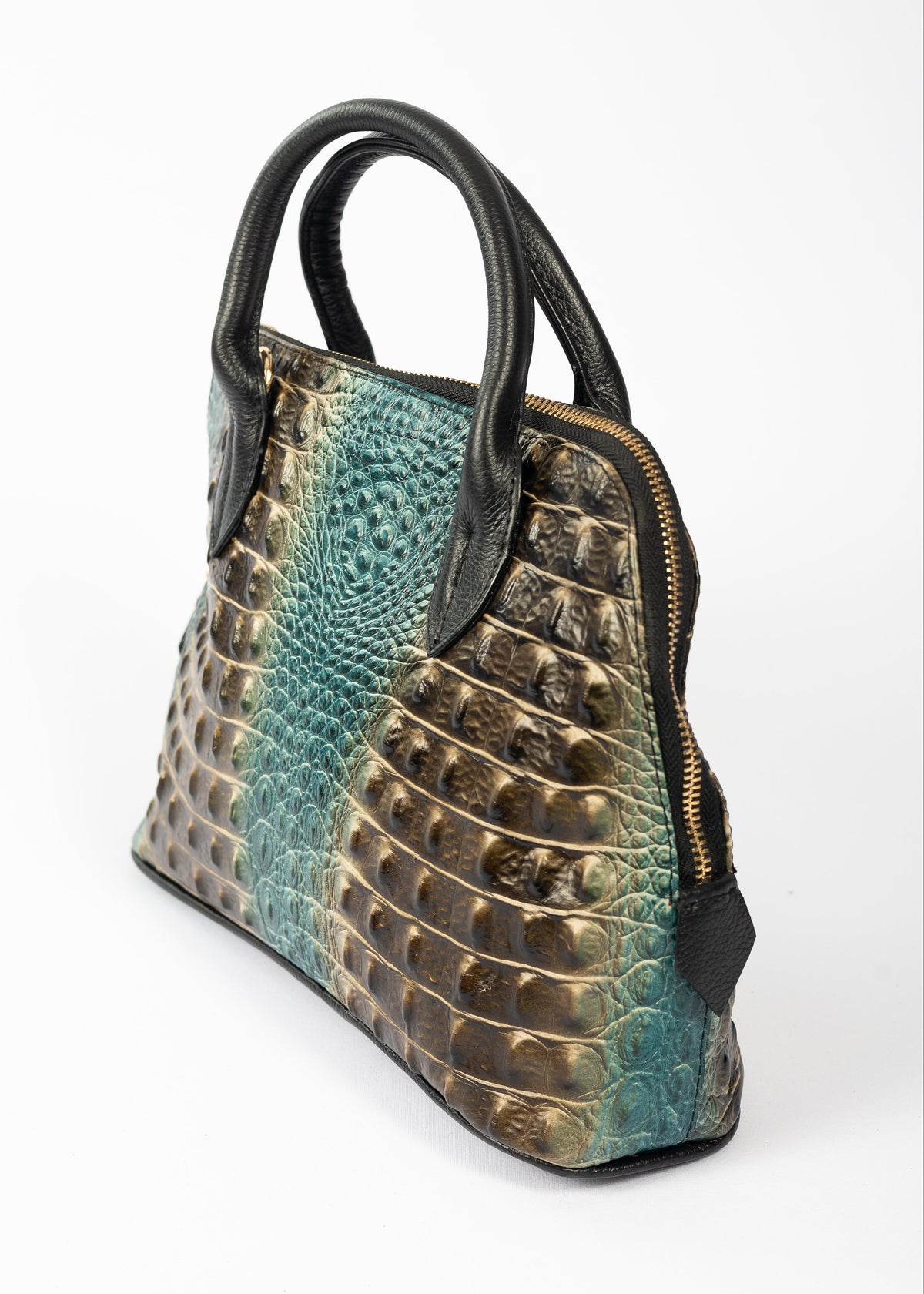 Cartera Paris | Cocodrilo Negro