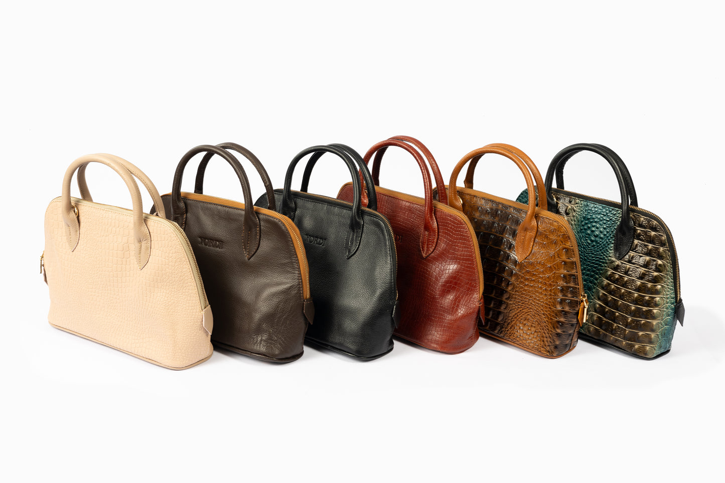 CARTERA PARÍS COCODRILO (NEGRO)