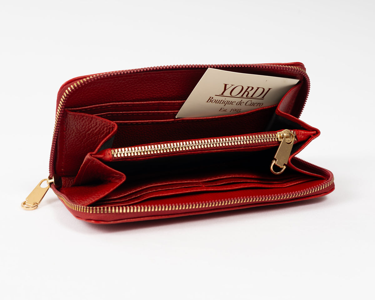 BILLETERA DE MANO (ROJA)