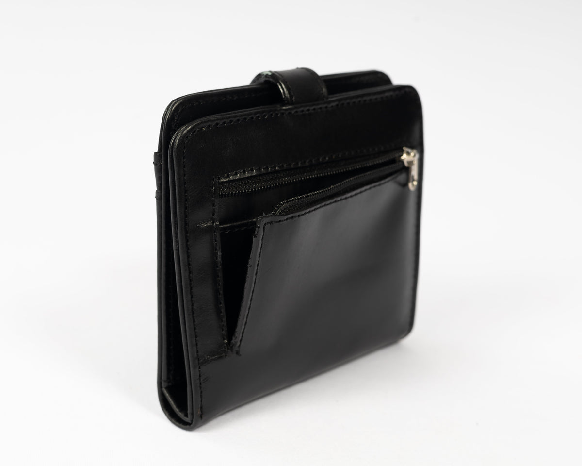 BILLETERA DE DAMA KYOTO (NEGRO)
