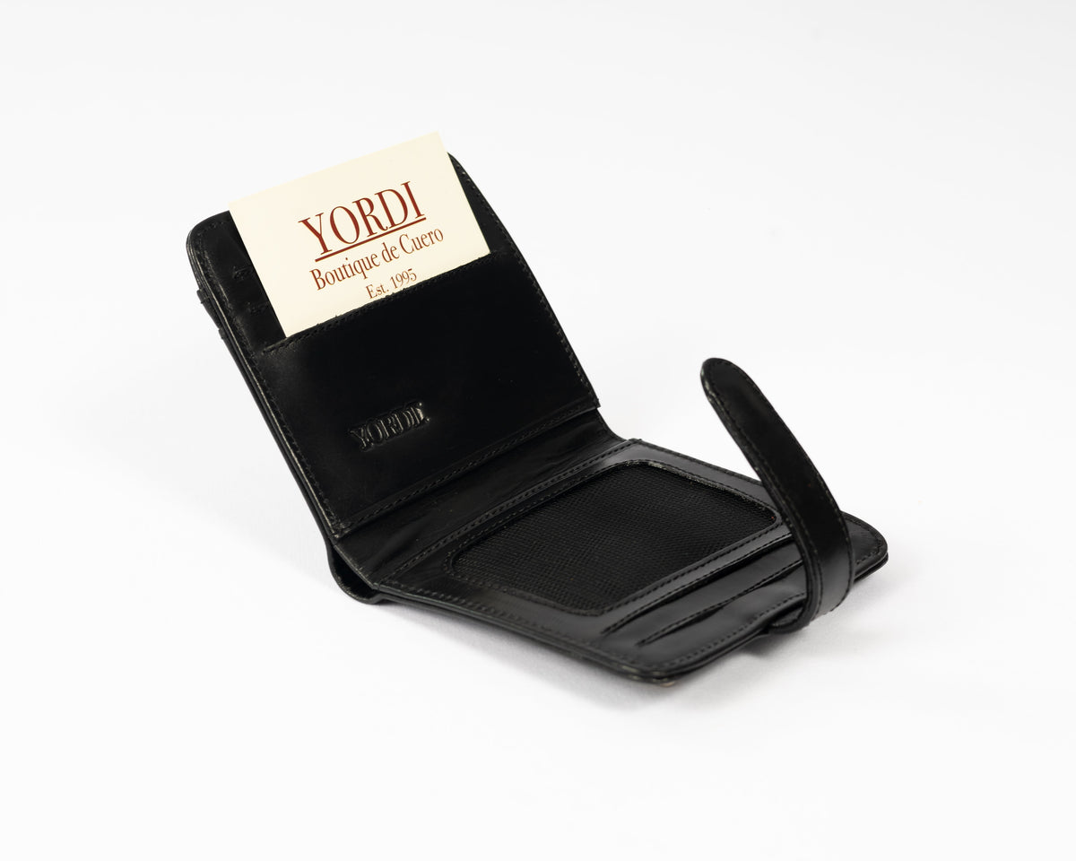 BILLETERA DE DAMA KYOTO (NEGRO)