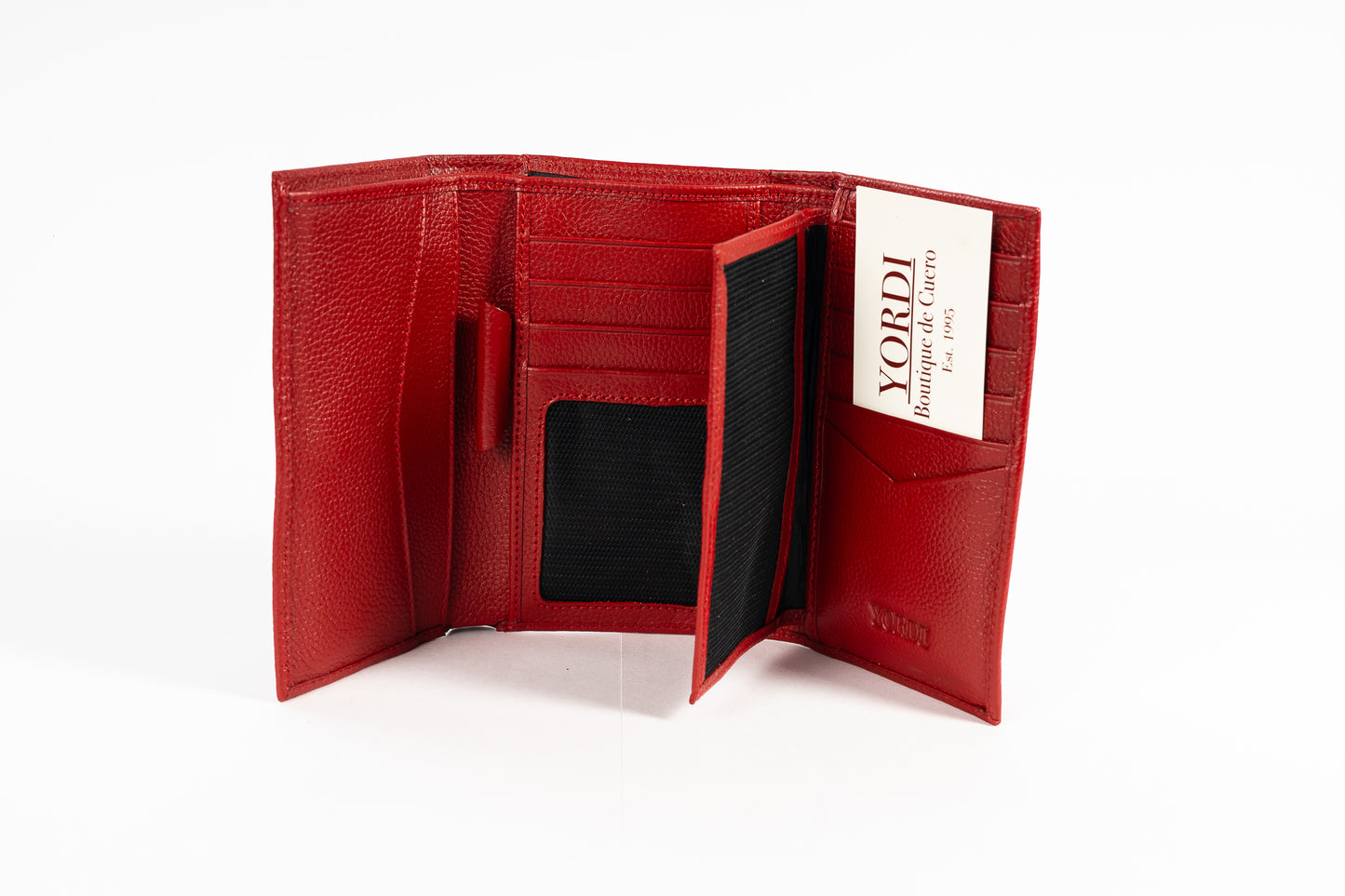 BILLETERA DE DAMA PADUA (ROJO)