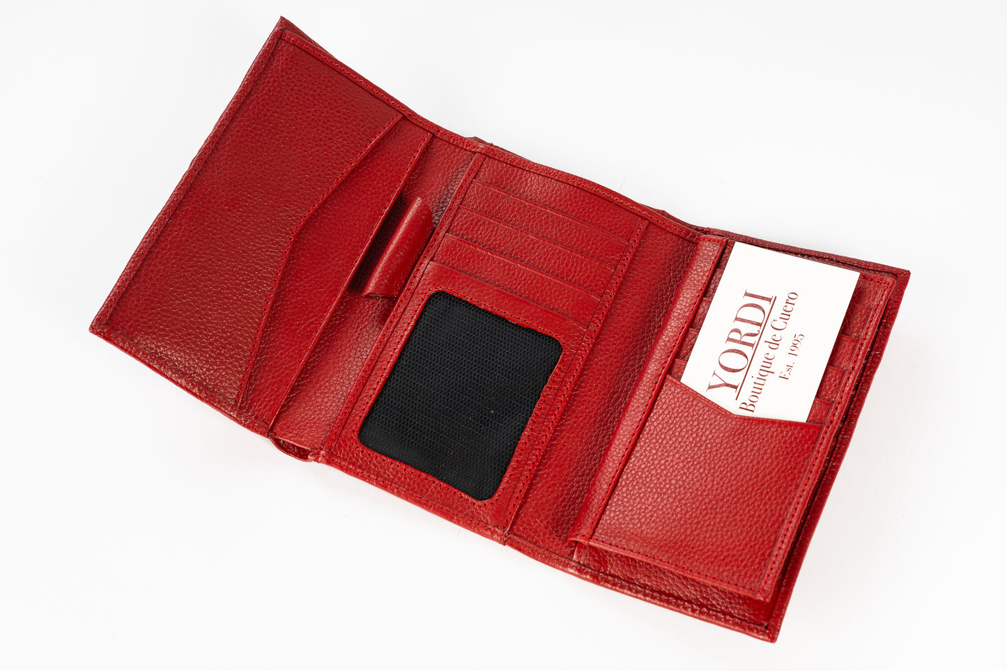 BILLETERA DE DAMA PADUA (ROJO)
