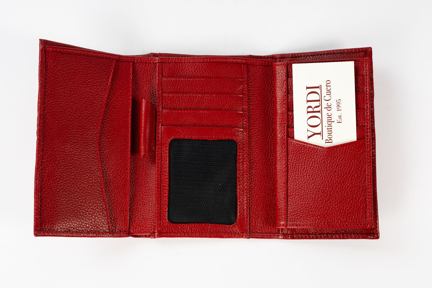 BILLETERA DE DAMA PADUA (ROJO)