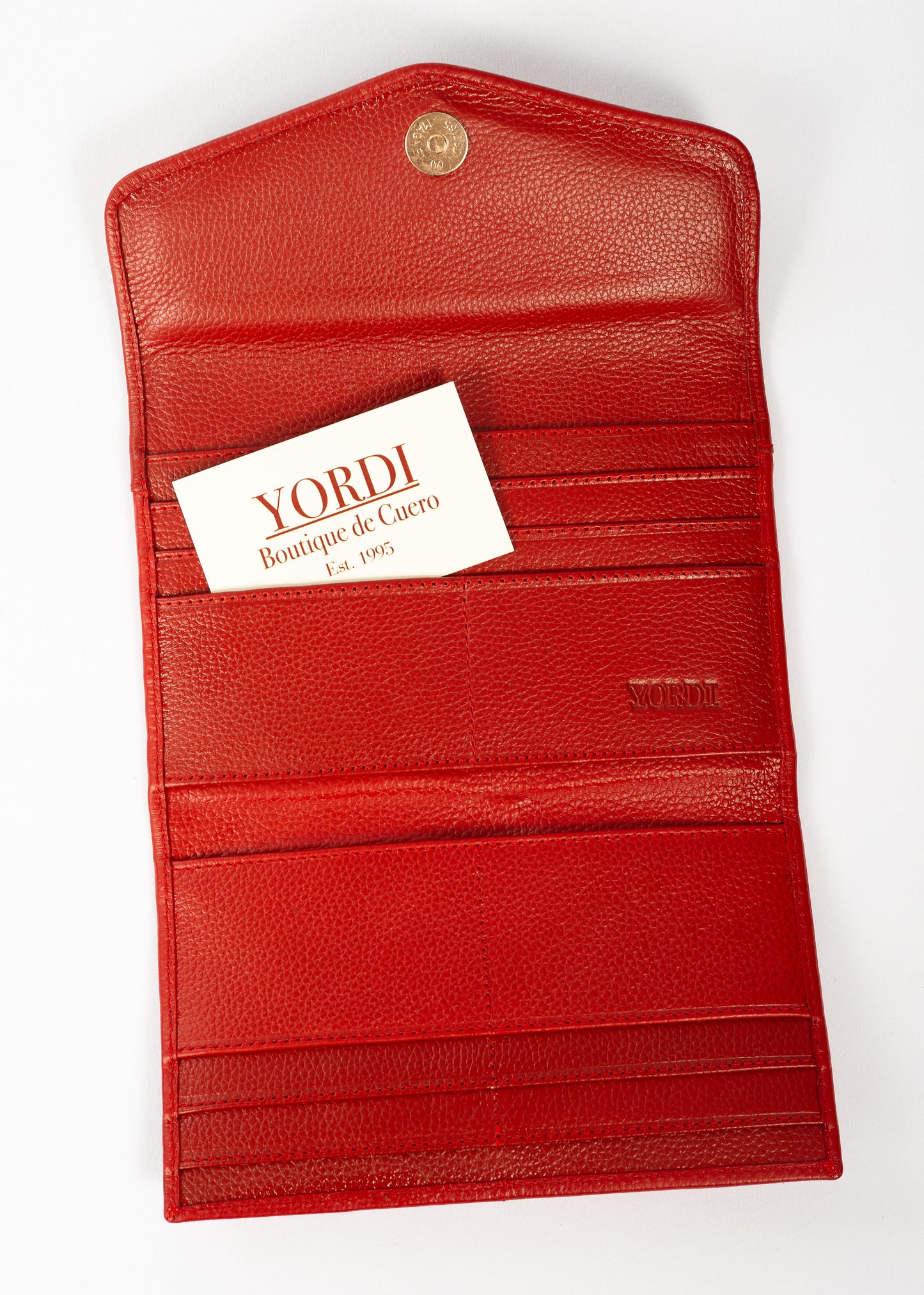 BILLETERA DE DAMA MYKONOS (ROJO)