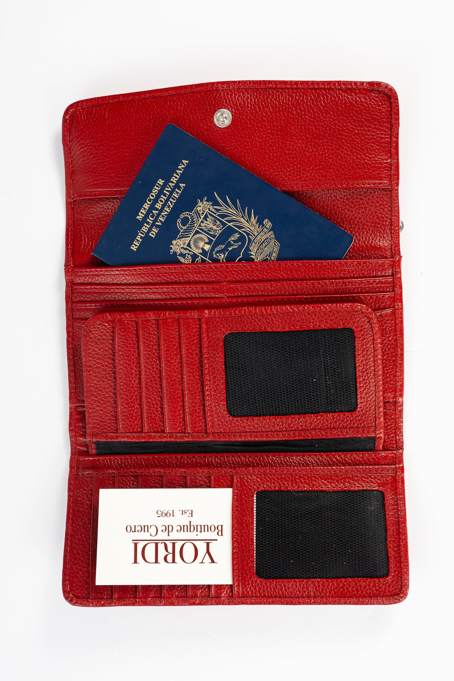 BILLETERA DE DAMA TORINO (ROJO)