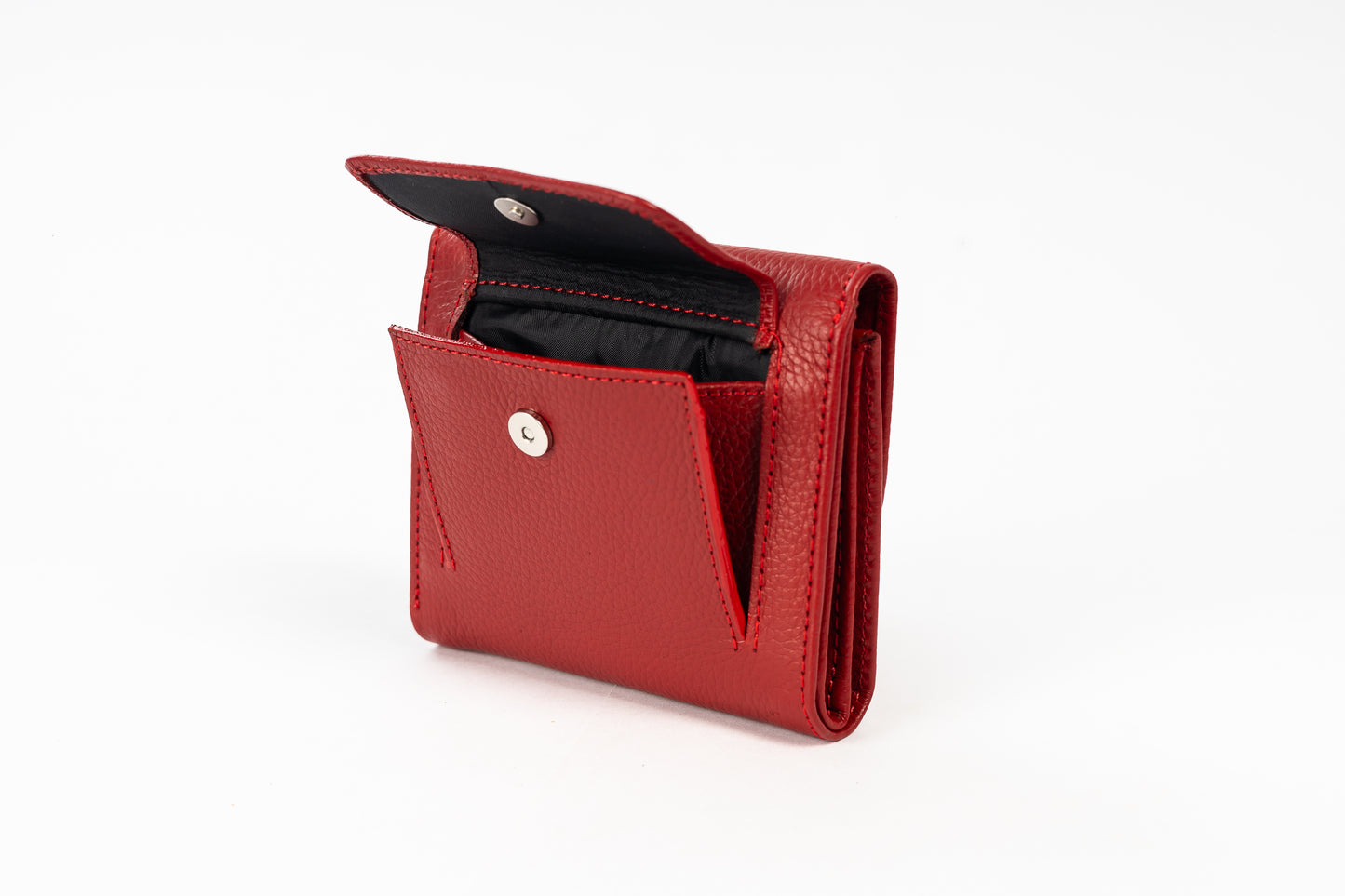 BILLETERA DE DAMA GÉNOVA (ROJO)
