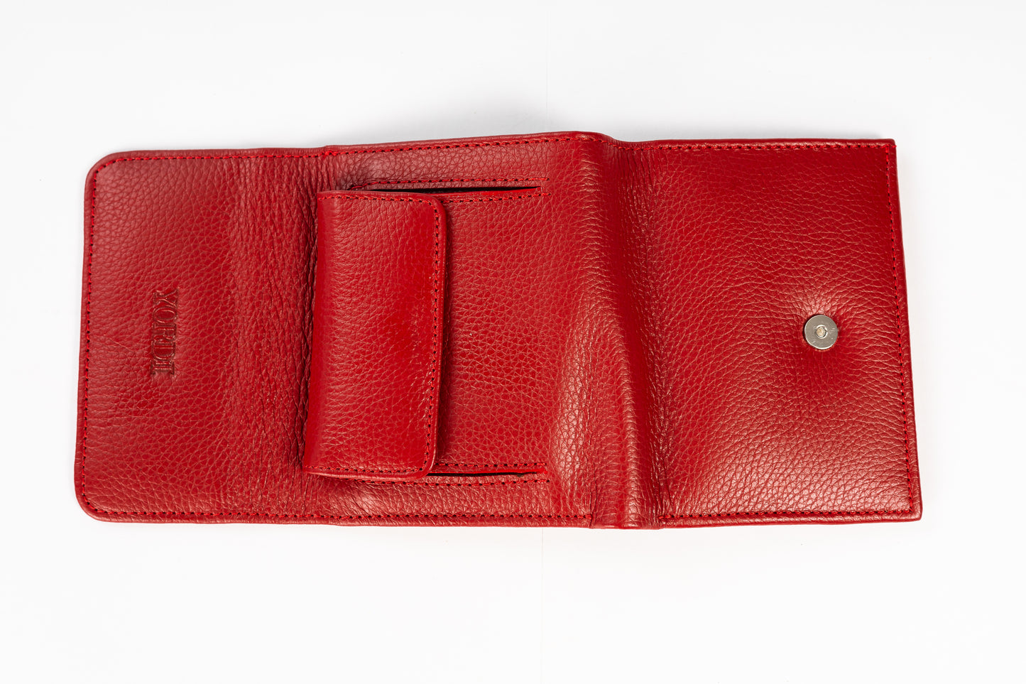 BILLETERA DE DAMA GÉNOVA (ROJO)