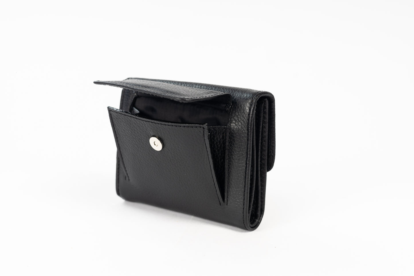 BILLETERA DE DAMA GÉNOVA (NEGRO)