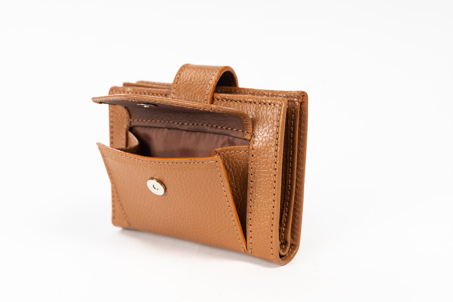 BILLETERA DE DAMA VERONA (CAMEL)
