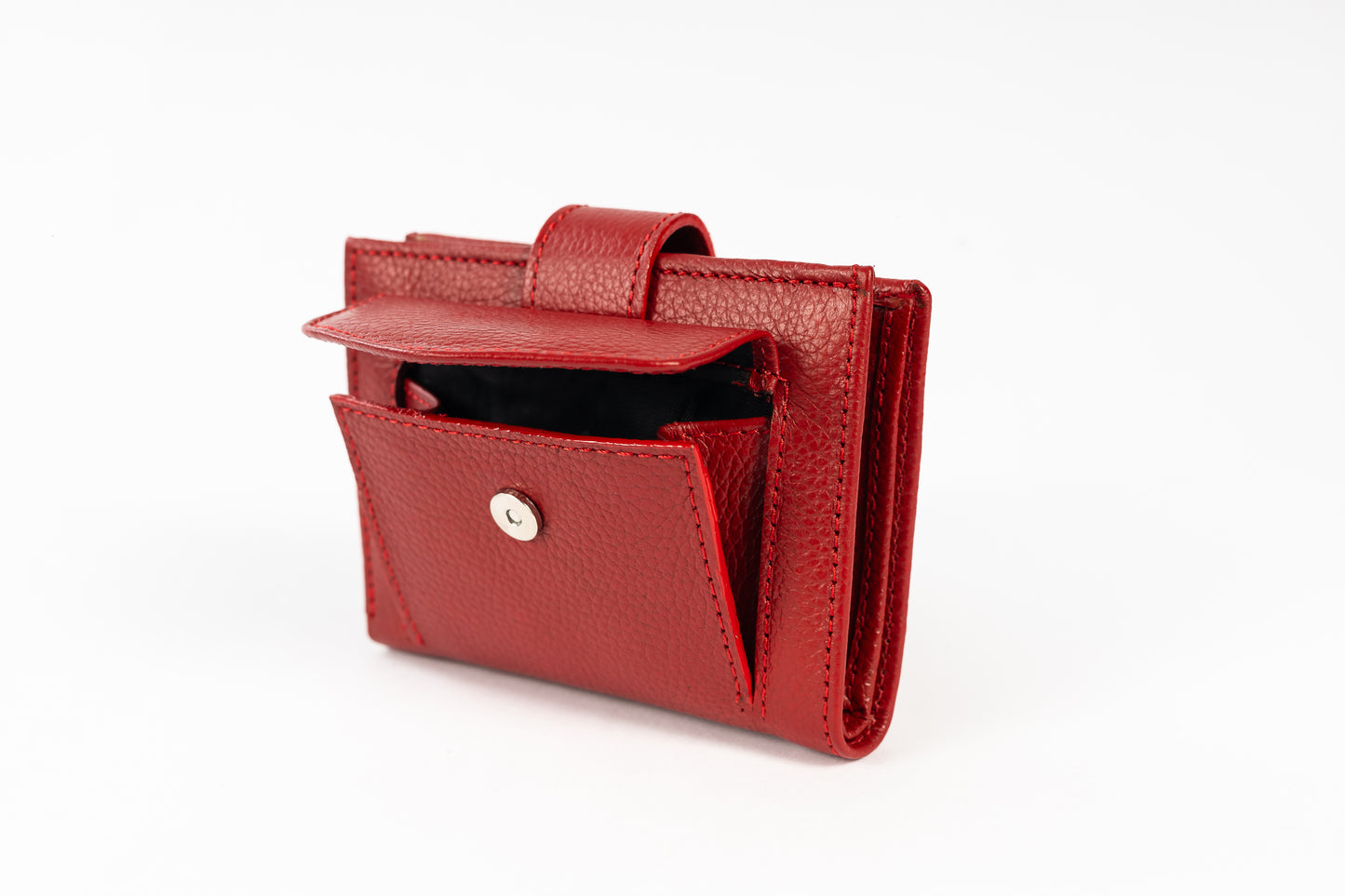 BILLETERA DE DAMA VERONA (ROJO)
