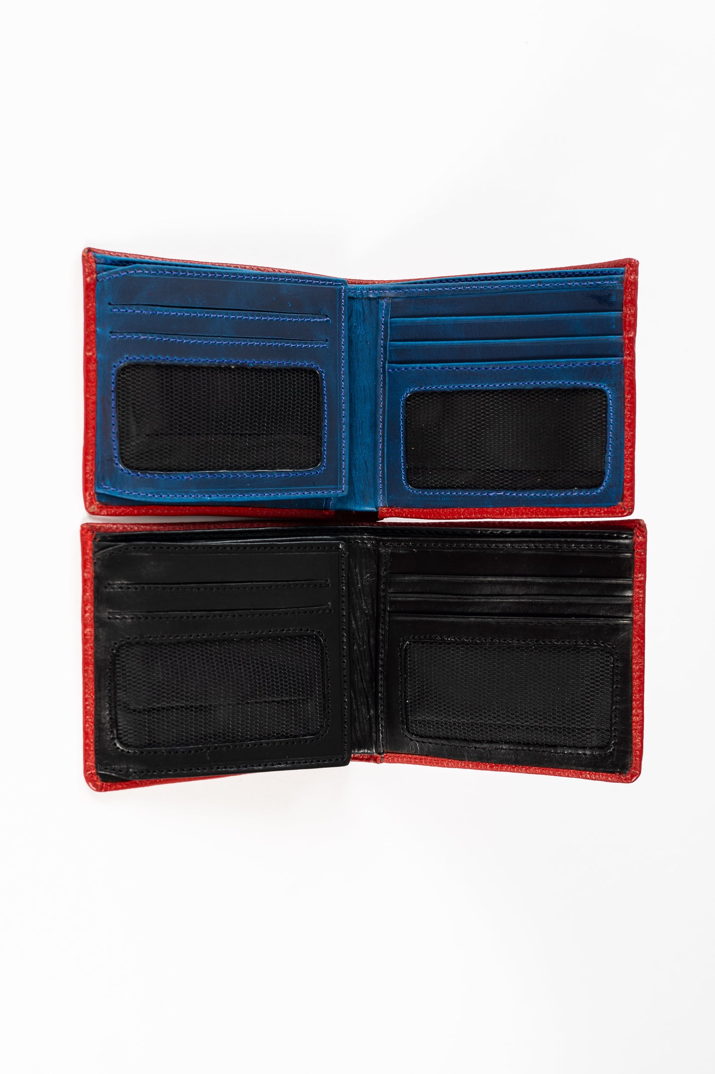 BILLETERA TOSCANA (ROJO/NEGRO)