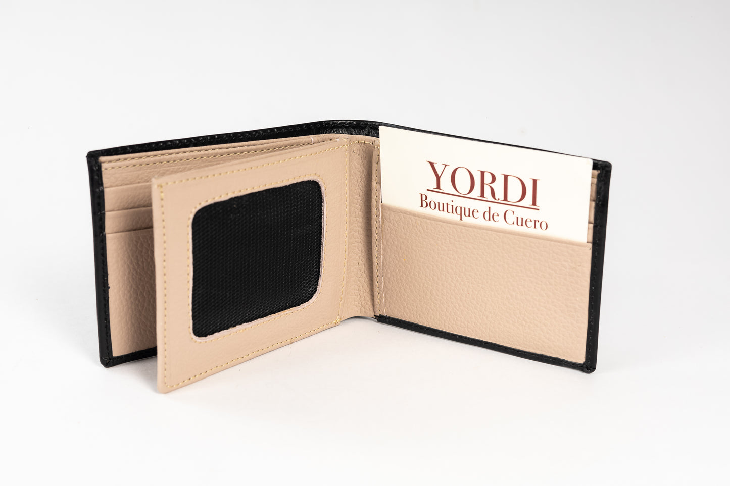 BILLETERA CALABRIA (NEGRO/BEIGE)