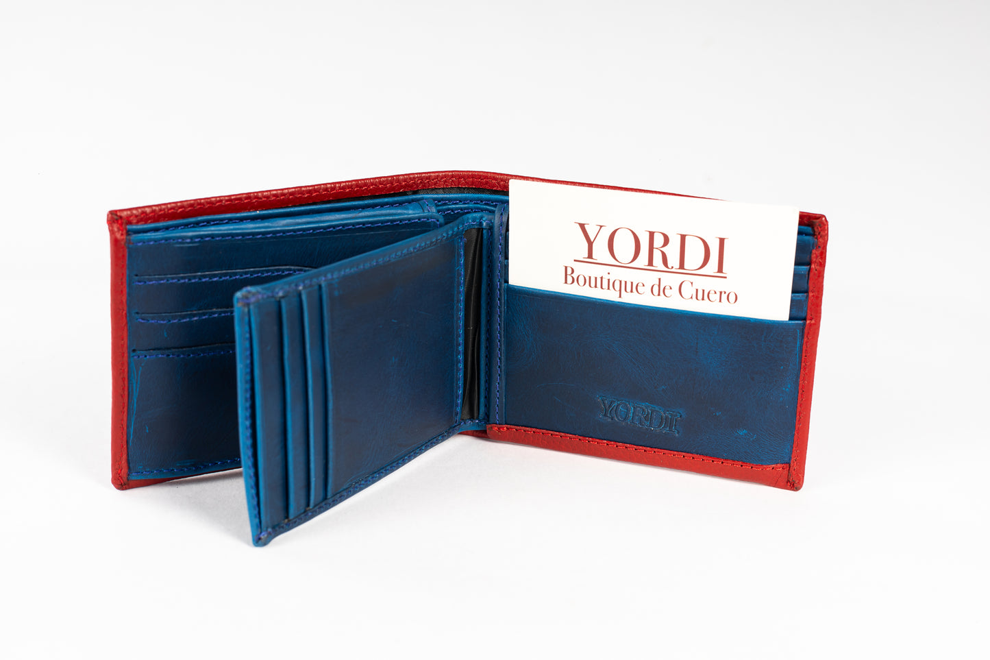 BILLETERA CERDEÑA (ROJO/AZUL)