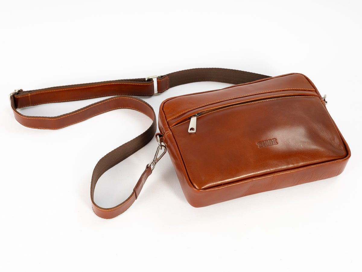 Bolso Manos Libres Tiberio | Coñac