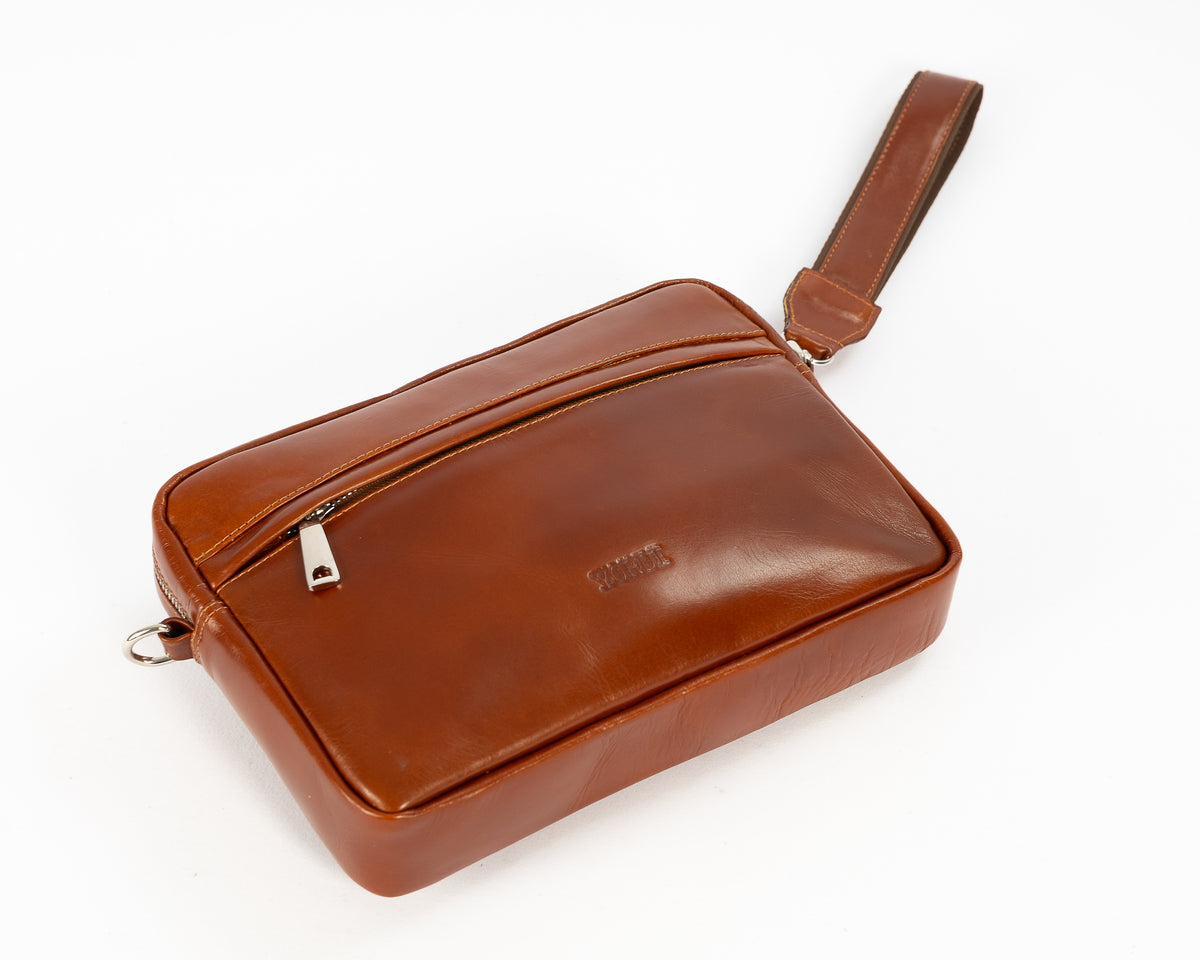 Bolso Manos Libres Tiberio | Coñac
