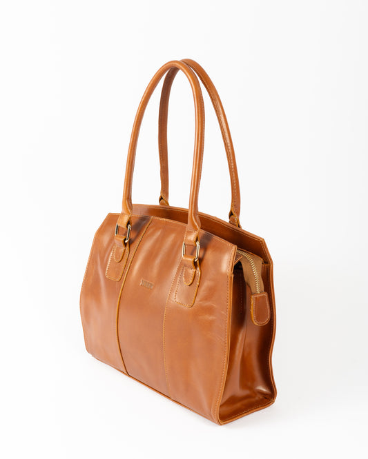 Cartera Élan | Camel Pátina