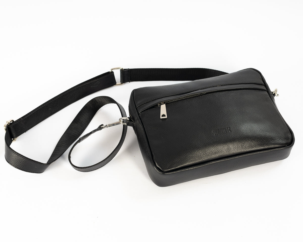Bolso Manos Libres Tiberio | Negro