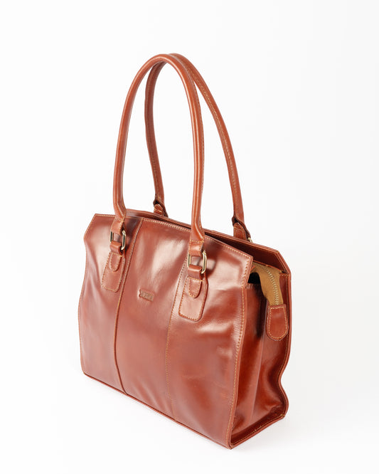 Cartera Élan | Borgoña Pátina