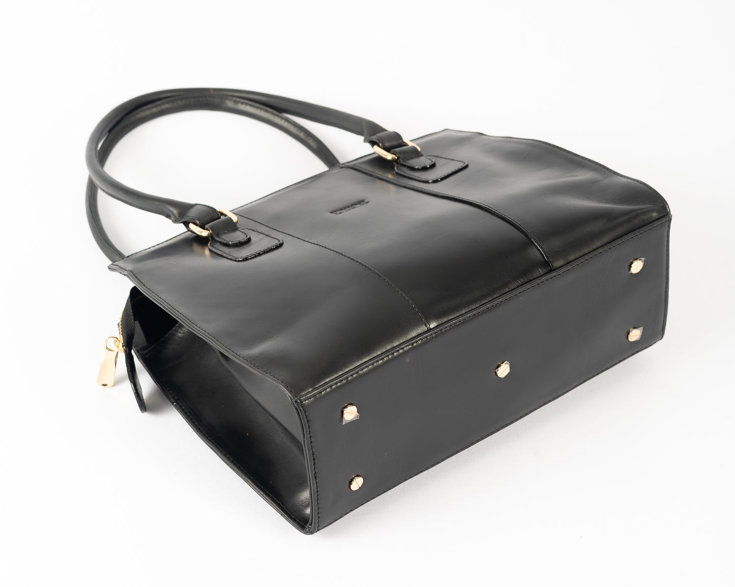 Cartera Élan | Negro Pátina