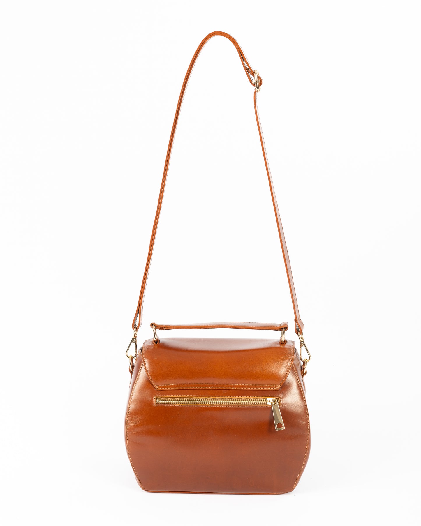 BANDOLERA SIENNA (Camel Patina)